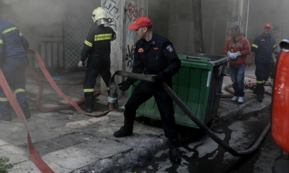 Θεσσαλονίκη: Εμπρησμός σε βιοτεχνία στη Νεάπολη -Εριξαν εύφλεκτο υγρό
